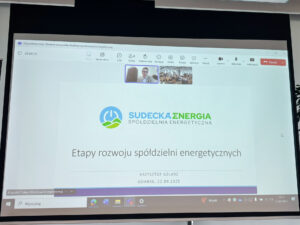 Krzysztof Solarz - Studium przypadku budowy społeczności energetycznej — relacja z warsztatów w Olivia Centre
