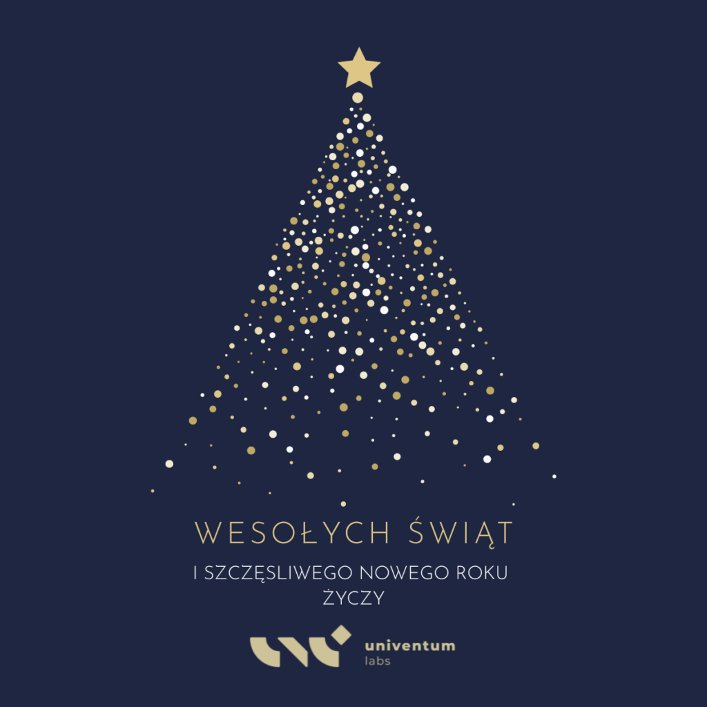 Z okazji Świąt Bożego Narodzenia życzymy naszym Klientom, Zleceniodawcom, Badaczom, Naukowcom, Studentom oraz Współpracownikom wielu chwil spokoju, radości i wytchnienia, a także inspiracji i energii do realizacji nowych wyzwań.