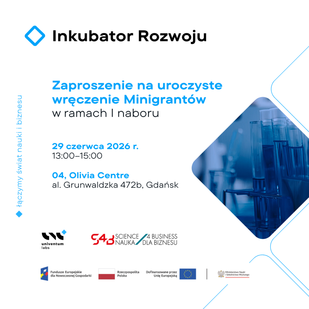 Uroczyste wręczenie Minigrantów w projekcie "Inkubator Rozwoju" już 29 czerwca